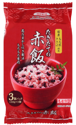 Fresh-cooked Red Bean Rice
