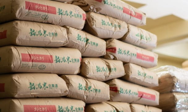 全ての原料の受入検査を実施検査基準に適合した原料玄米を使用